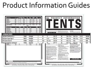  Product Information Guides