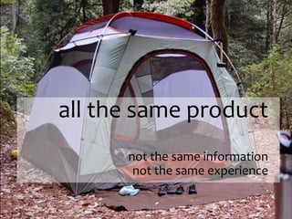 all the same productnot the same information  not the same experience