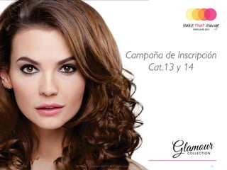 Campaña de Inscripción
                                               Cat.13 y 14




2011-09-06   Copyright ©2011 by Oriflame Cosmetics SA          30
 