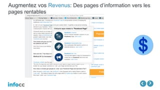 Augmentez vos Revenus: Des pages d’information vers les
pages rentables
 