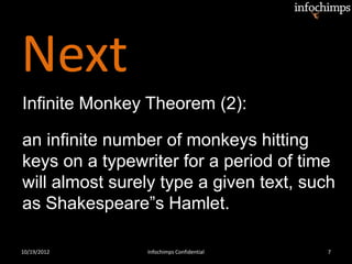 Big Data & Cloud - Infinite Monkey Theorem | PPTX
