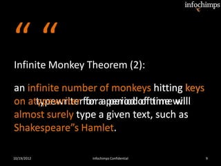 Big Data & Cloud - Infinite Monkey Theorem | PPTX