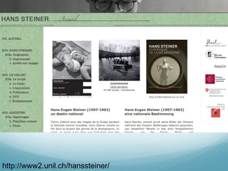 http://www2.unil.ch/hanssteiner/ 