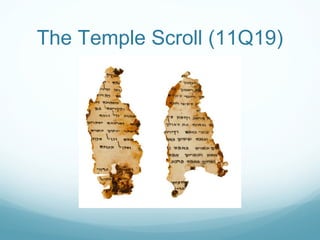 The Temple Scroll (11Q19) 