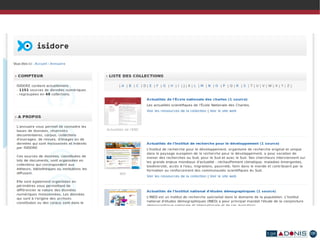 La situation actuelle de l'accès aux données numériques des SHS Revues.org Persée HALSHS theses.fr BDD MSH, UMR... Portail Web Portail Web Portail Web Portail Web Portail Web Portail Web Portail Web Portail Web 