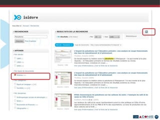 Phase 1 (novembre 2009 – novembre 2010) Accès unifiés aux données actuelles des opérateurs « historiques »  