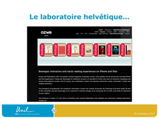 Le laboratoire helvétique…

22
15 novembre 2013

 