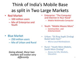 Infocom Presentation: Breakthrough Innovations in Mobile