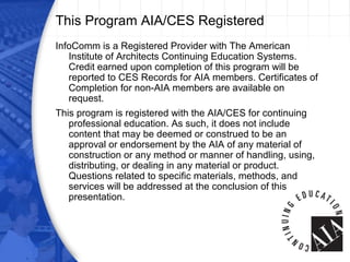 Info comm arch_tony_sprando | PPT