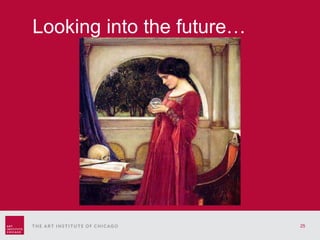 Back cover Looking into the future… 