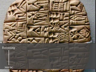 3000 BC Recording 