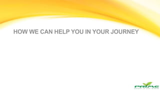 HOW WE CAN HELP YOU IN YOUR JOURNEY
 