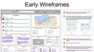 Early Wireframes
 