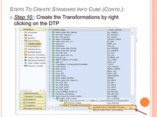 SAP BW - Info cube | PPTX