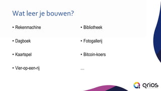 Infodag ict programmeren | PPT