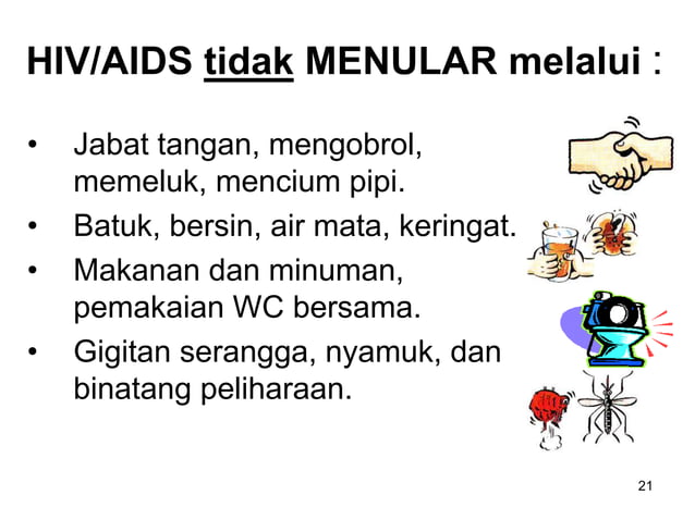 INFO DASAR HIV AIDS di tempat kerja oleh Dr Sadi | PPT