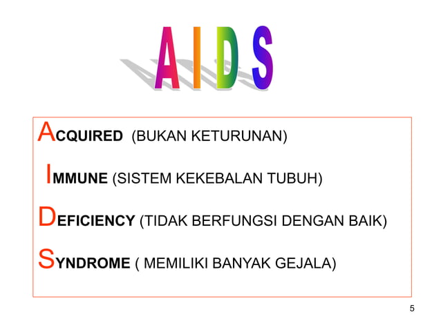 INFO DASAR HIV AIDS di tempat kerja oleh Dr Sadi | PPT