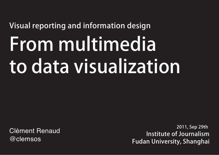 From Multimedia Writing to Data Visualization