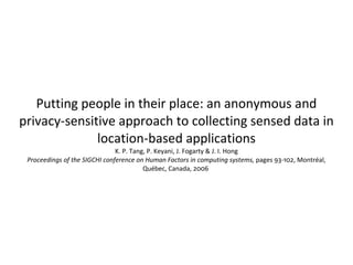 Security in Pervasive Computing Environments