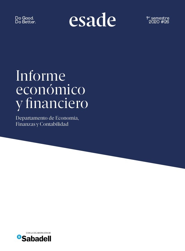 Informe Economico 2020 Esade Banc Sabadell
