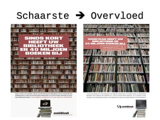 SchaarsteSchaarste  OvervloedOvervloed
 