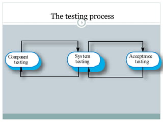 The testing process 
6 
 