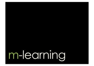 m-learning
 
