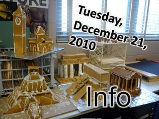 Tuesday, December 21,  2010 Info Flow 
