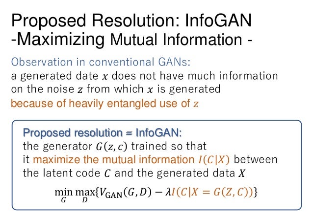 Infogan Interpretable Representation Learning By Information Maximiz