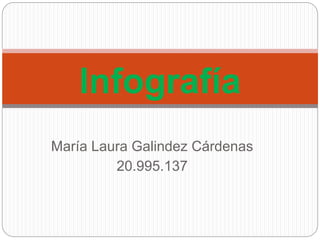 María Laura Galindez Cárdenas
20.995.137
Infografía
 