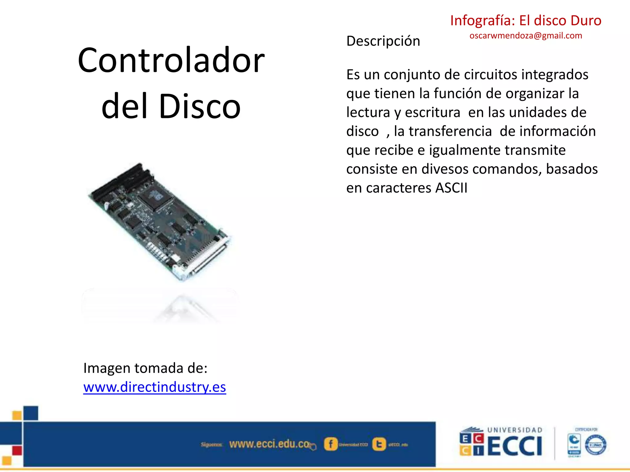 Infografia del disco duro | PPTX