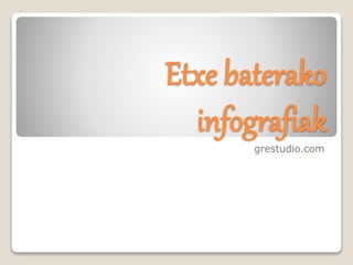 Etxe baterako
infografiak
grestudio.com
 