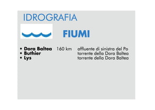 Infografica Valle d'Aosta