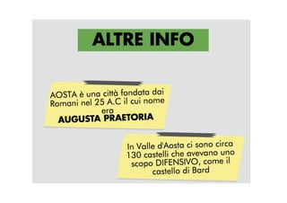 Infografica Valle d'Aosta