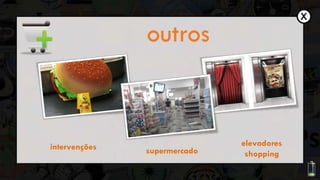 intervenções elevadores shopping supermercado 