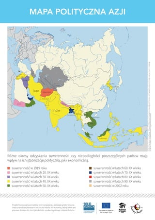 Infografiki o życiu w miastach Azji