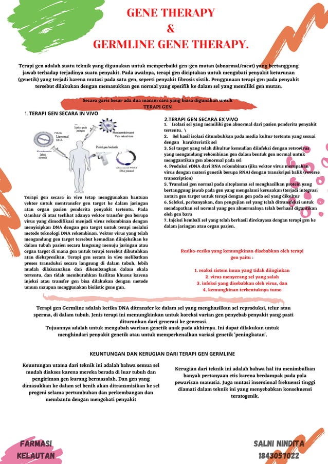 TERAPI GEN DAN PENYAKIT | PDF