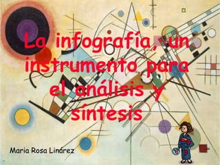 La infografía, un
    instrumento para
       el análisis y
          síntesis
Maria Rosa Linárez
 