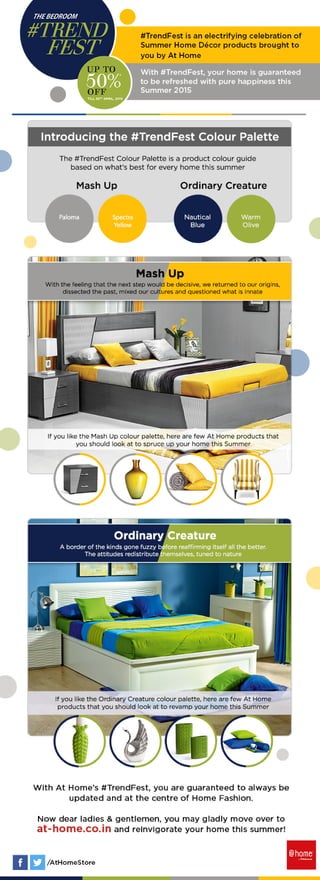 At Home #TrendFest Infographic