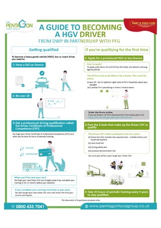 A Guide to Become a HGV Driver