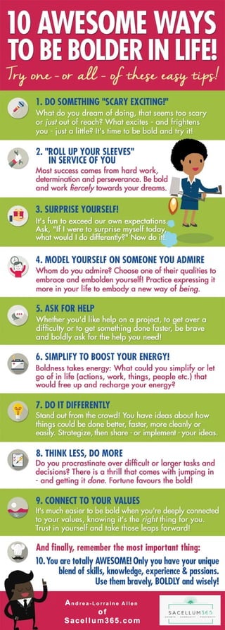 Infographic   10-ways-be-bolder-in-life