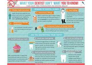 What Your Dentist Don’t Want You To Know!