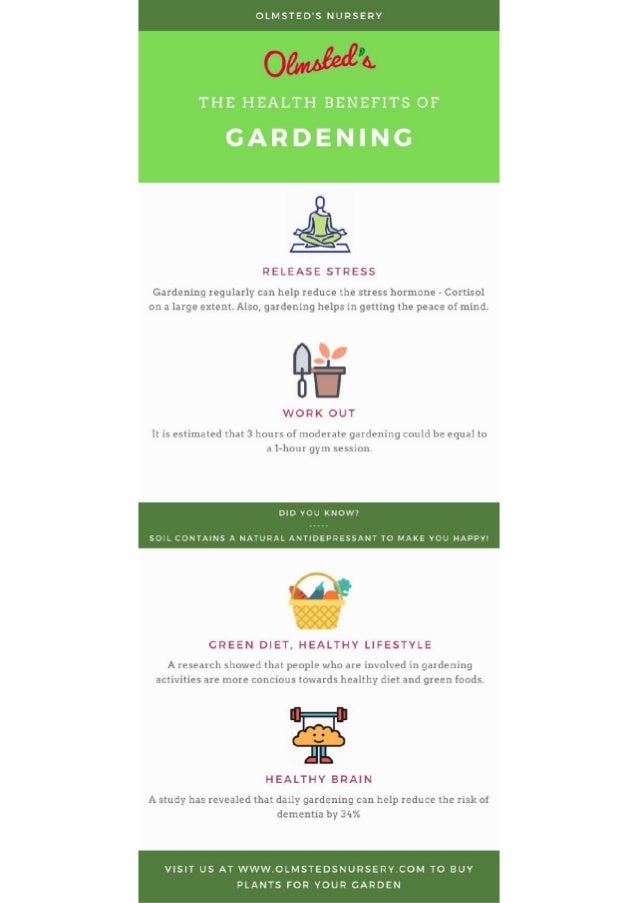 The Health benefits of Gardening