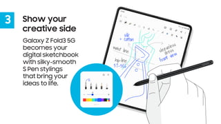 7 tips for using S Pen on the Samsung Galaxy Z Fold3