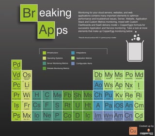 Infographic - Essential Elements for Server and Web Monitoring 