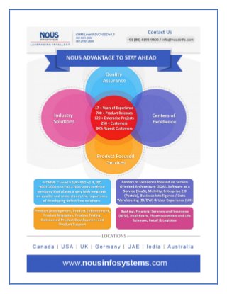 Infographic -  Why Nous Infosystems Is An Ideal Choice