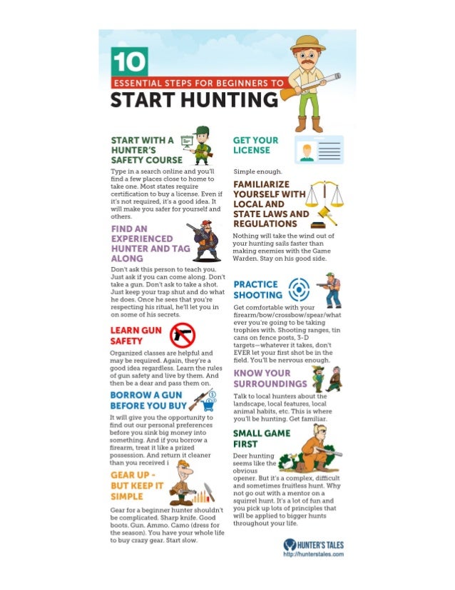 [Infographic] 10 Essential Steps for Beginners to Start Hunting
