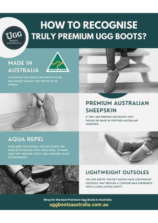 You should know these tips to find premium Ugg Boots in Australia.