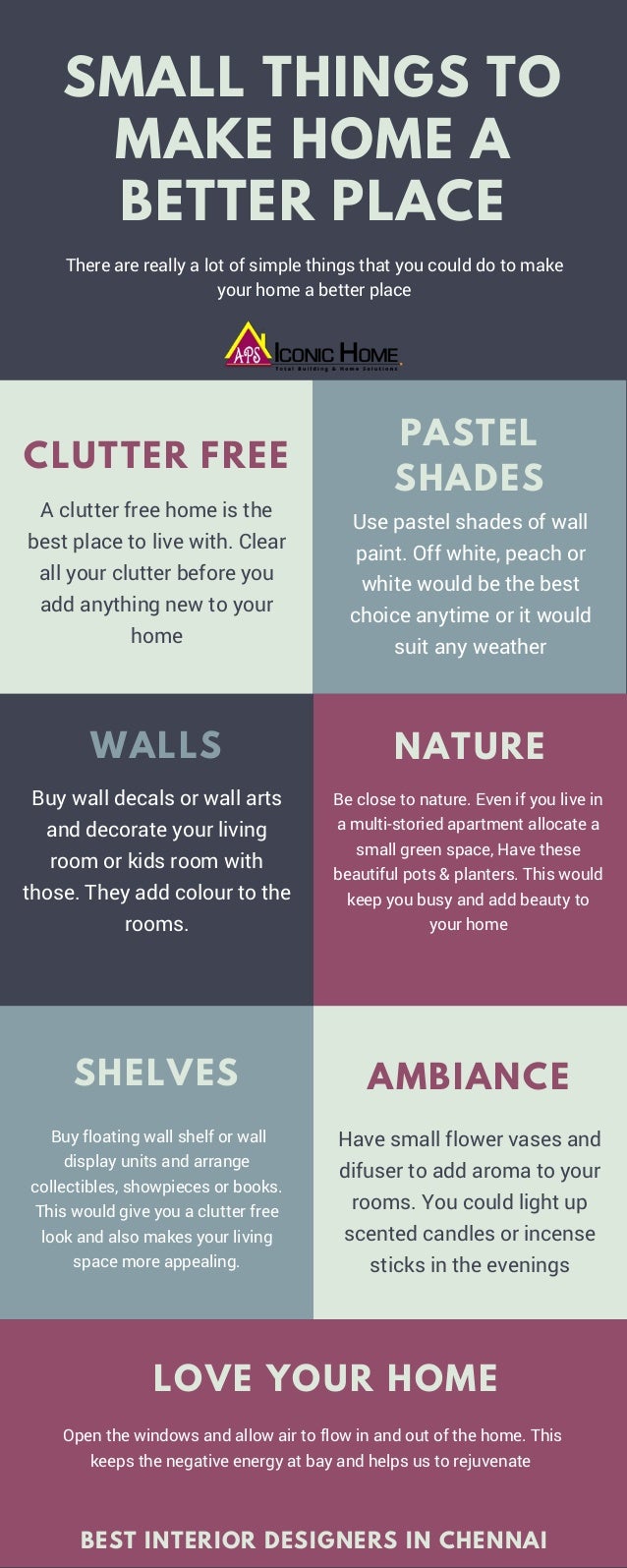 How to make your home a better place to live?