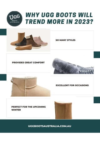 Why Ugg Boots will trend more in 2023 ?